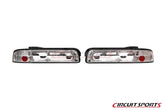 1989-1994 Nissan 240sx Circuit Sports All Clear Rear Tail Lamp Lights for S13 Coupe
